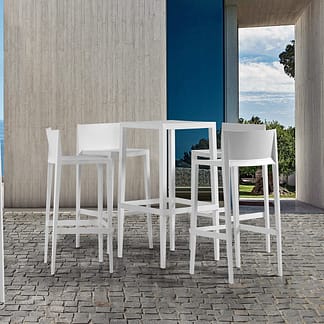 AMBIENTE-SUNSET-HIGH-CHAIR_ELITE-HIGH-TABLE-WHITE
